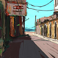 The Street To The Beach